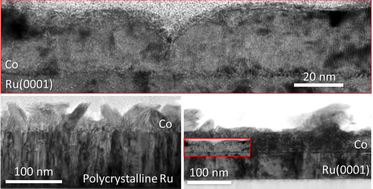 Influence of the Seed Layer and Electrolyte on the Epitaxial Electrodeposition of Co(0001) for the Fabrication of Single Crystal Interconnects